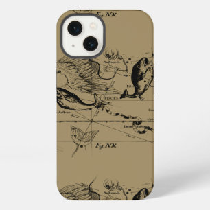 Etui iPhone 13 Constellation des Poissons Gravure de Hevelius 169