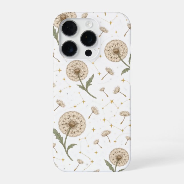 Coque iPhone Constellation du Pissenlit (Verso)