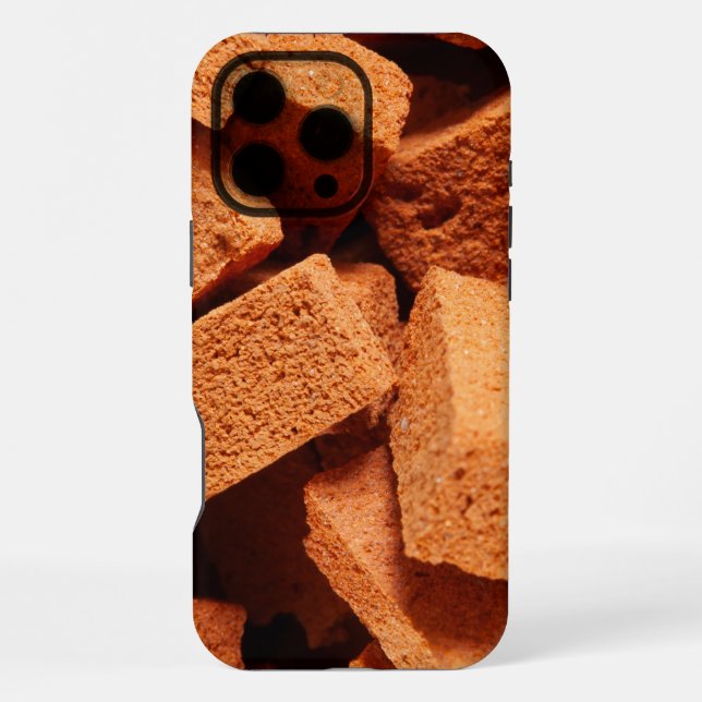 Coque iPhone Construction d'un tas de briques (Verso)