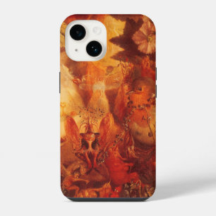 Coque Pour iPhone 14 Conte de fées vintage Le Rouge-gorge captif de Fit