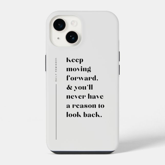 Coque iPhone Continuez à vous inspirer (Verso)