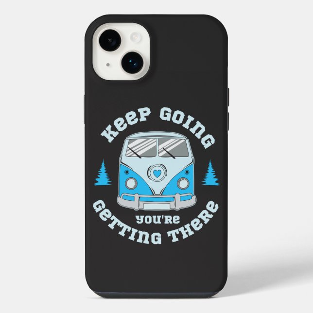 Coque iPhone Continuez, vous arrivez là (Verso)