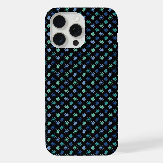 Coque iPhone Cool AsteriskS - Couleurs de l'océan (Verso)