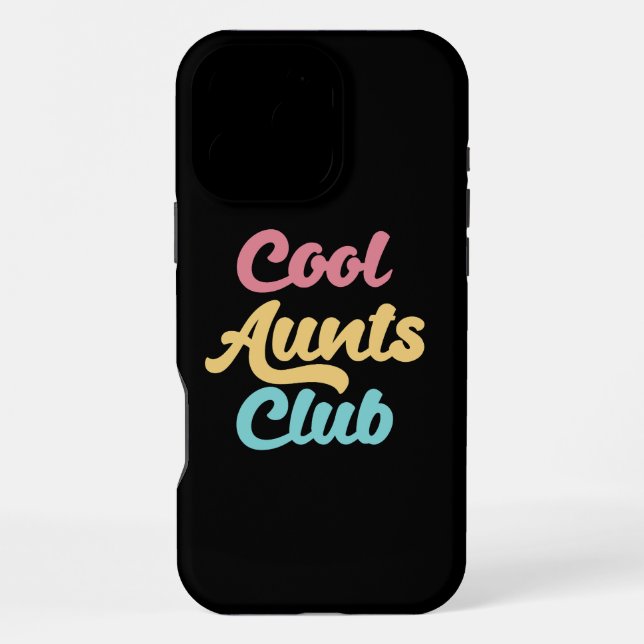 Coque iPhone Cool Aunts Club II (Verso)