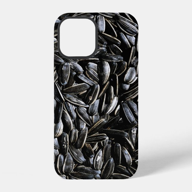 Coque iPhone Cool de graines de tournesol (Verso)