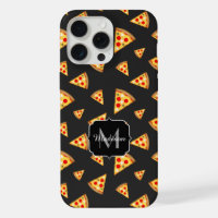 Cool fun pizza tranches motif sur mesure Monogramm
