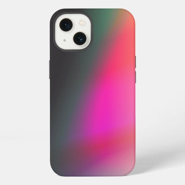 Coque iPhone Cool Gradient Art Abstrait (Verso)