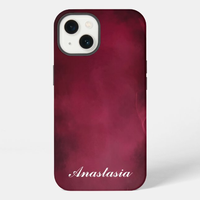 Coque iPhone Cool, Incroyable, rouge (Verso)