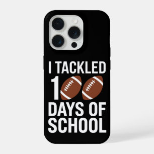 Coque iPhone 15 Pro Cool J'ai Réussi le Thème de Football Scolaire des