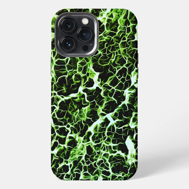 Coque iPhone Cool Nature Motif Abstrait (Verso)