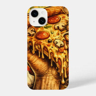 Coque Pour iPhone 14 Cool Pizza Lover Phone Case – Funny Pizza Slice Ae