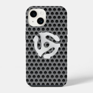 Coque Pour iPhone 14 COOL Rétro Chrome Comme espaceur 45 impression DJ