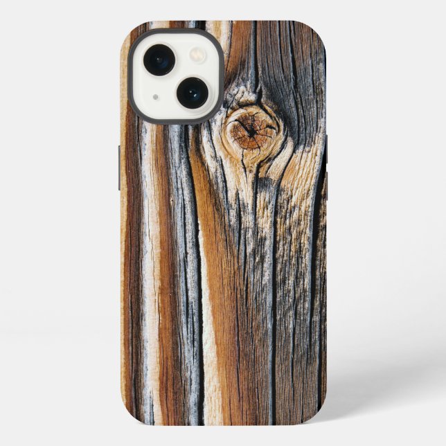 Coque iPhone COOL Wood (Verso)