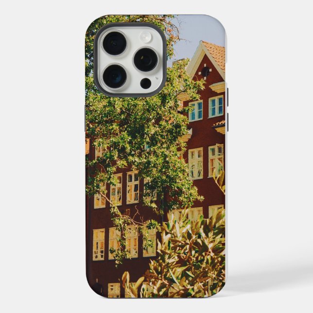 Coque iPhone Copenhague vibrant  (Verso)