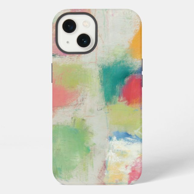 Coque iPhone Copie horizontale d'abrégé sur pierre de Popsicles (Verso)