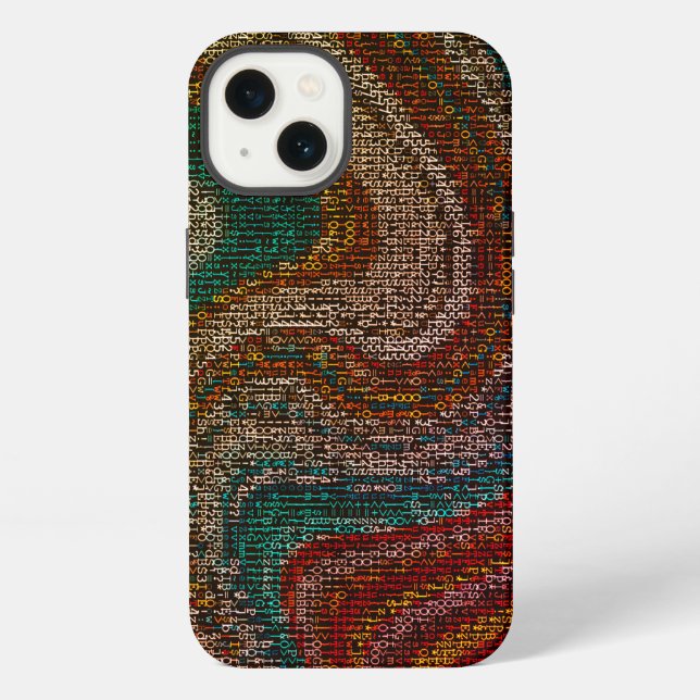 Coque iPhone Coque-coque iphone Abstrait  couleur (Verso)