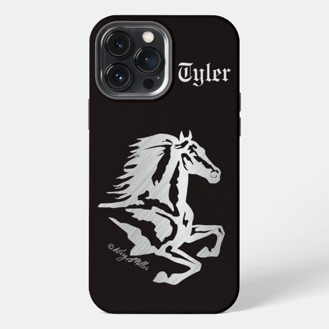 Coque iPhone Coque-coque iphone de cheval (Verso)