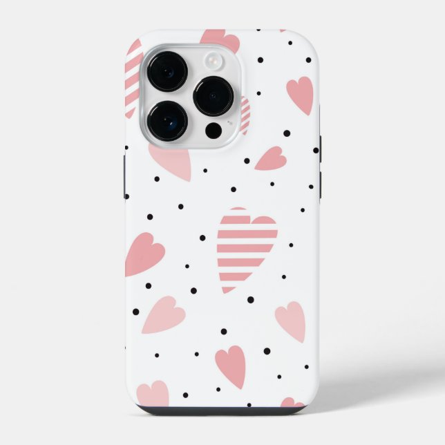 Coque iPhone Coque-coque iphone de coeur (Verso)