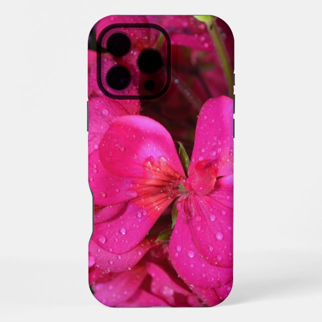 Coque iPhone Coque-coque iphone de pomme rose vif (Verso)