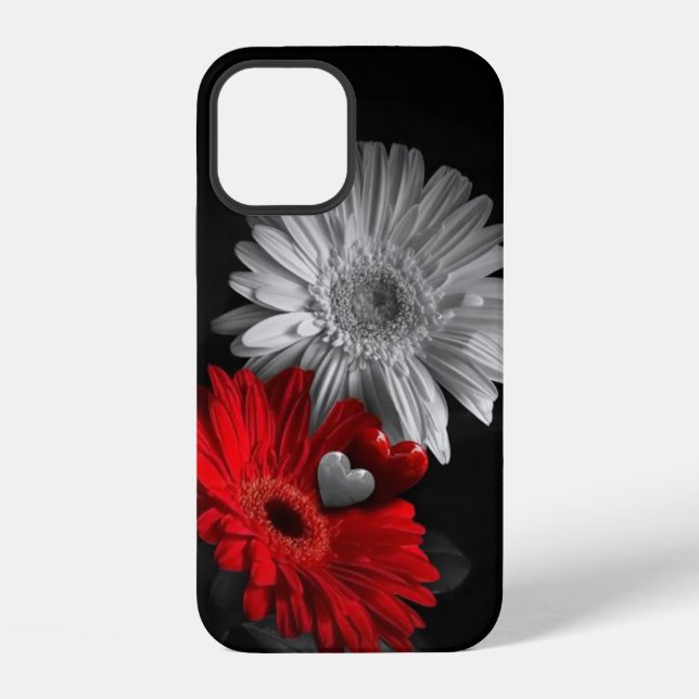 Coque iPhone Coque-coque iphone Floral Daisy tendance (Verso)