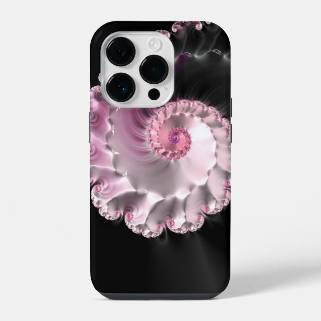 Coque iPhone Coque-coque iphone fractionné du coquillage spiral (Verso)