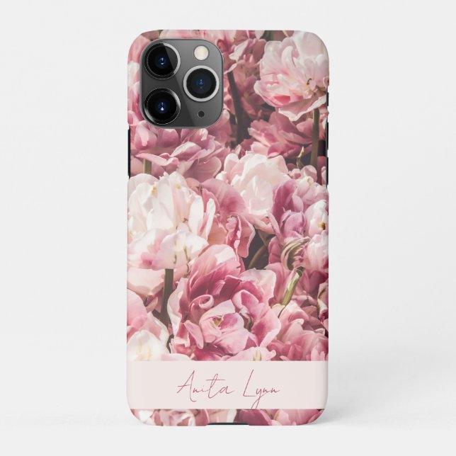Coque iPhone Coque-coque iphone Pink Peony (Dos)