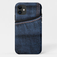 Coque iphone Coque de poche bleu Jeans