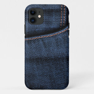 Coque iphone Coque de poche bleu Jeans