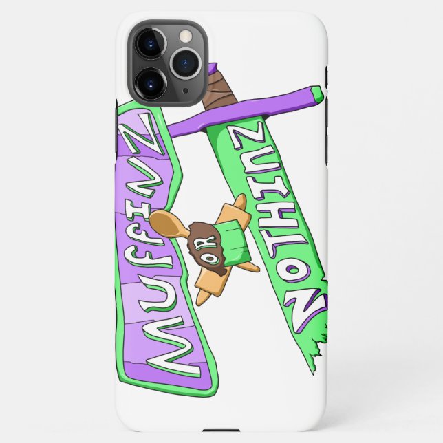 Coque iPhone coque magique muffinz (Dos)