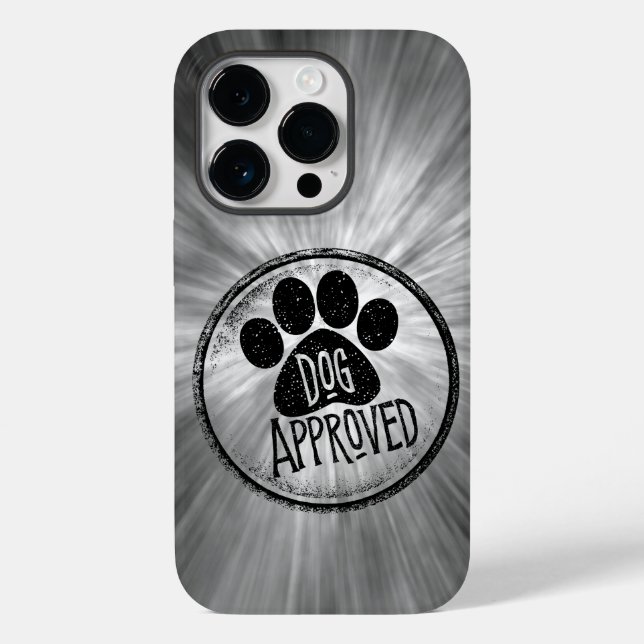 Coque iphone Coque-Mate approuvé par chien (Verso)