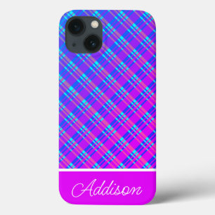 Coque iphone Coque Mate Bleu Et Violet