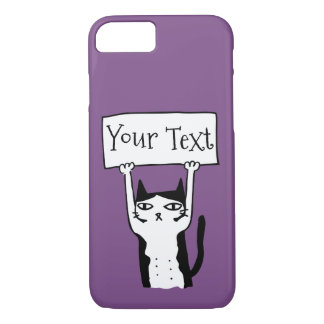 Coque iphone Coque-Mate de chat de dessin animé