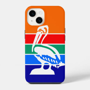 Coque Pour iPhone 14 Coque-Mate de pomme patriotique, drapeau de Saint-