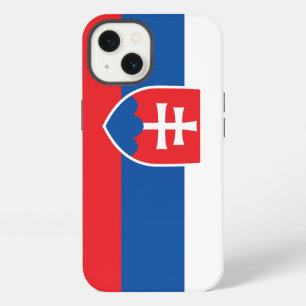 Etui iPhone 13 Coque-Mate de pomme patriotique, drapeau slovaque