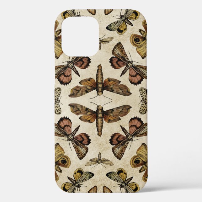 coque iphone Coque-Mate des papillons de nuit vint (Verso)