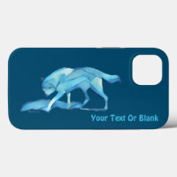 Coque iphone Coque-Mate du loup bleu