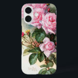 coque iphone Coque-Mate Rose vintage<br><div class="desc">La conception personnalisée d'un boîtier de téléphone imprimé comprend une peinture de rose et un bourdon de l'artiste Paul de Longpré. Cliquez sur Customiser pour ajouter votre propre texte et photos pour personnaliser le design.</div>