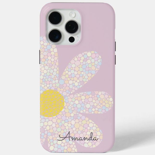 Coque iphone Coque Pastel Daisy (Verso)