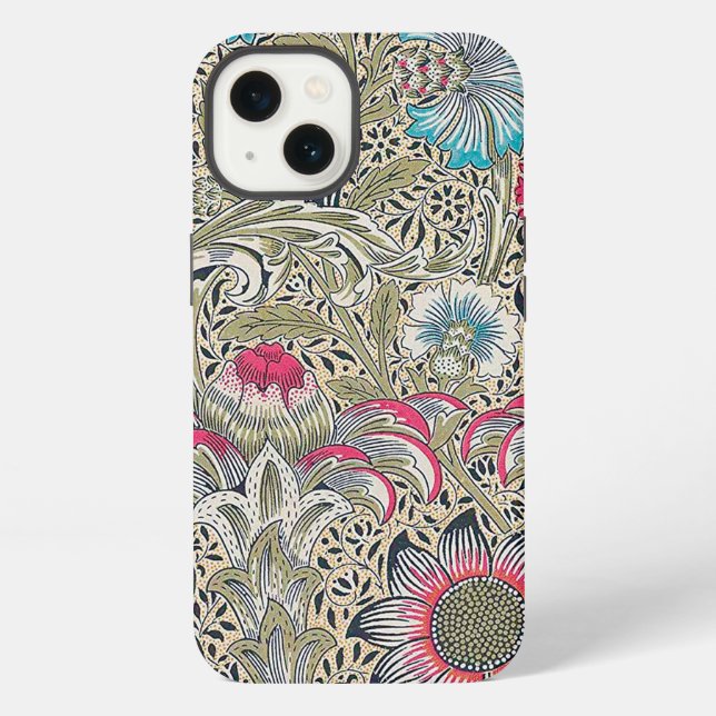 Coque iPhone Coquelicot, William Morris (Verso)