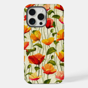 Coque iPhone 15 Pro Max Coquelicots Brillant
