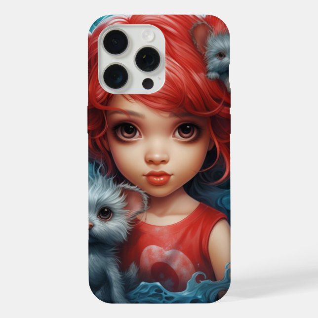 Coque iPhone Coques iPhone 15 Pro Max -Beauté 17 (Verso)