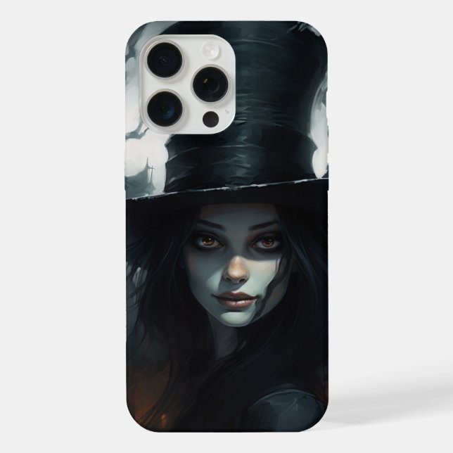 Coque iPhone Coques iPhone 15 Pro Max - Chapeaux Noir (Verso)