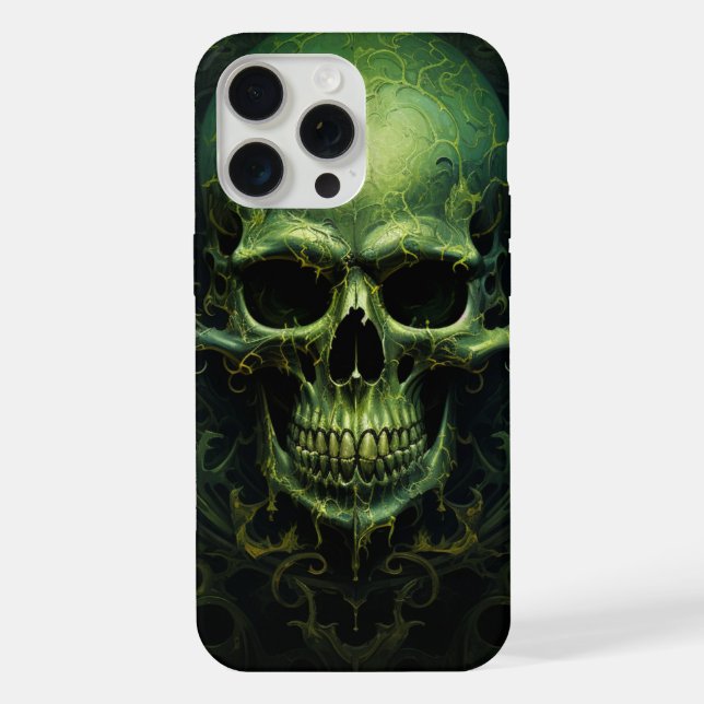 Coque iPhone Coques iPhone 15 Pro Max -Skull (Verso)