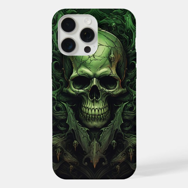 Coque iPhone Coques iPhone 15 Pro Max -Skull 3 (Verso)