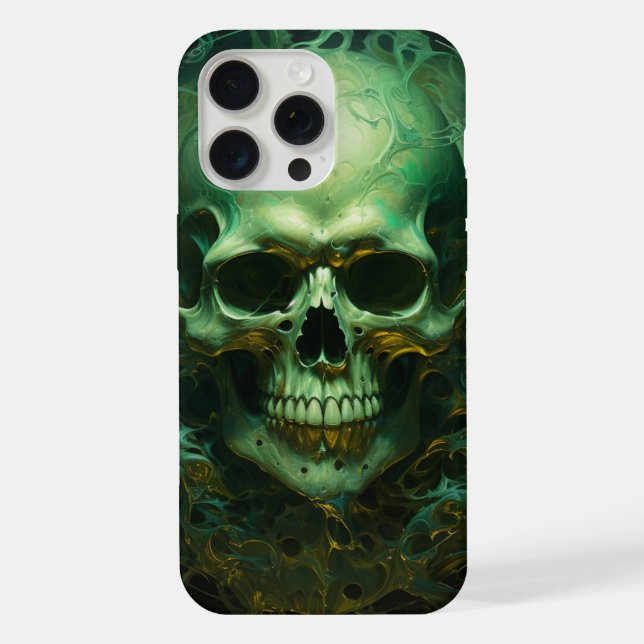 Coque iPhone Coques iPhone 15 Pro Max -Skull 4 (Verso)