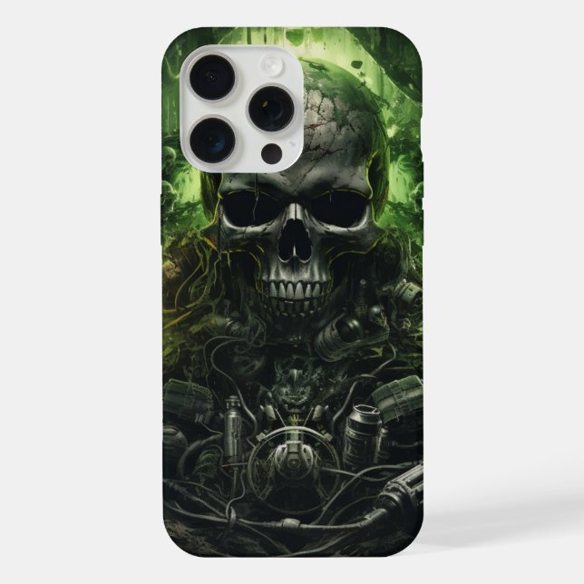 Coque iPhone Coques iPhone 15 Pro Max -Skull 6 (Verso)