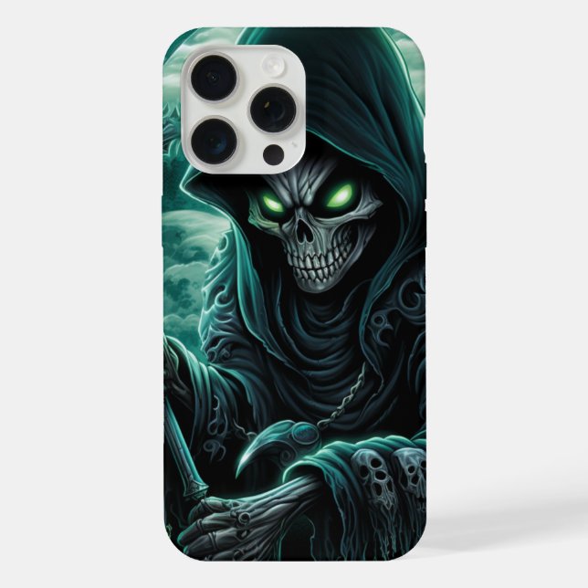 Coque iPhone Coques iPhone 15 Pro Max -Skull 7 (Verso)