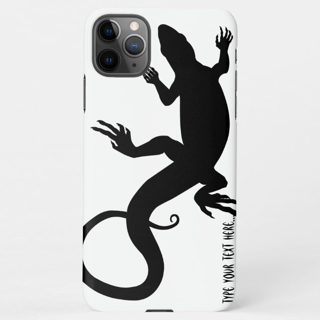 Coque iPhone Coques iphone d'art Lizard Coques de reptiles pers (Dos)