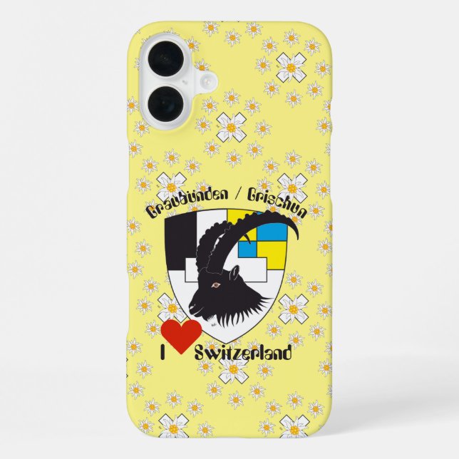 Coque iPhone Coques iPhone des Grisons Grischun Grigioni (Verso)