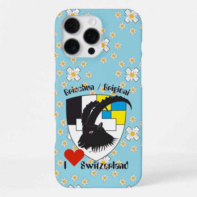 Coque iPhone Coques iPhone des Grisons Grischun Grigioni (Verso)